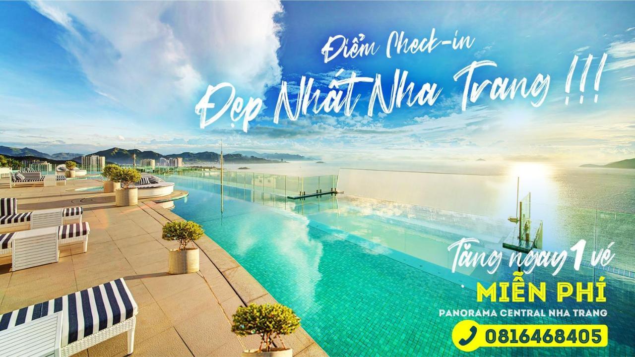 Panorama Central Nha Trang- Vietnam'S Highest Infinitive Rooftop Pool Buitenkant foto